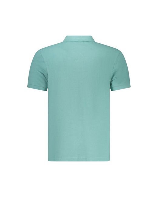 North Sails Green Azzurro Cotton Men Polo for men