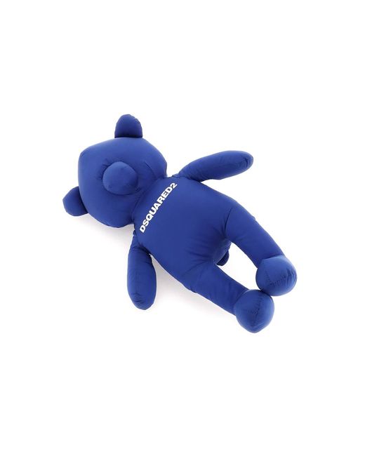 DSquared² Blue Teddy Bear Keychain for men