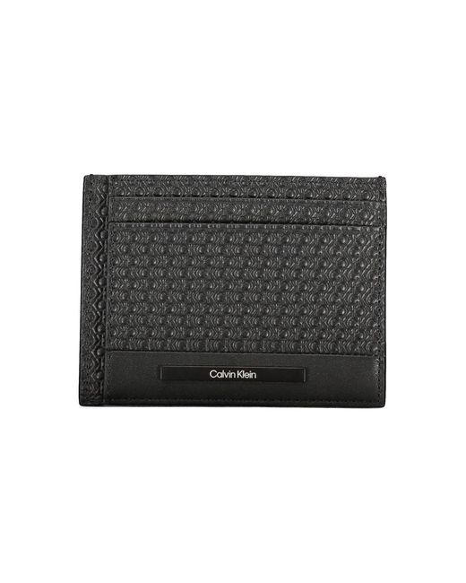 Calvin Klein Black Leather Wallet for men