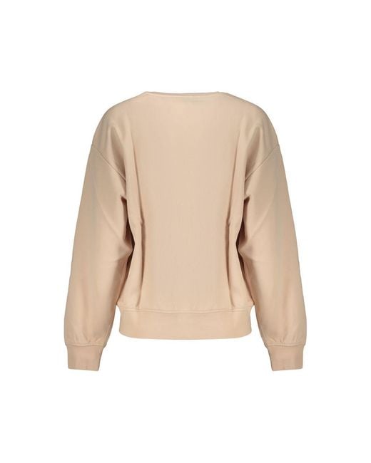 Calvin Klein Natural Pink Cotton 's Sweatshirt