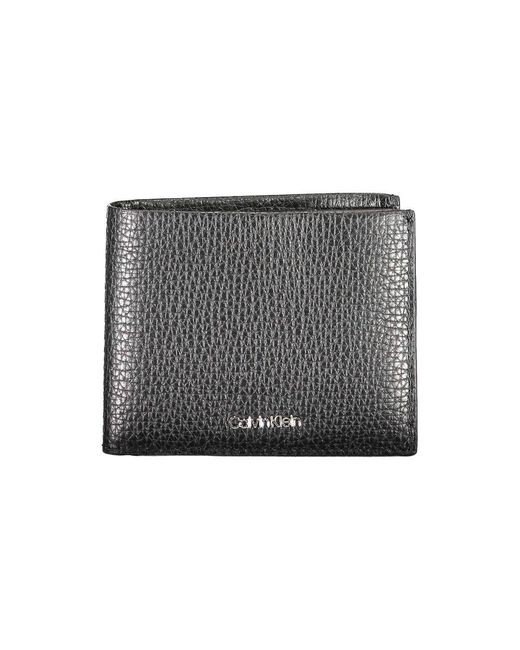 Calvin Klein Gray Leather Wallet for men