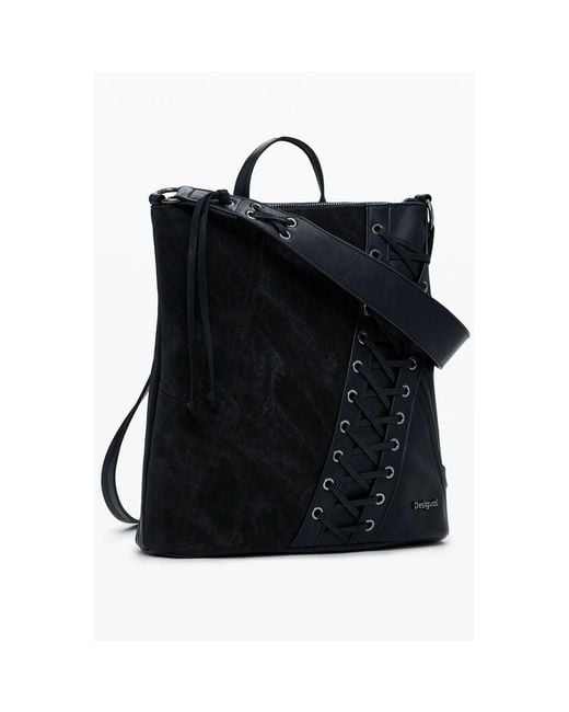 Desigual Black Polyethylene Backpack