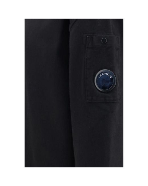 C P Company Blue Cotton Sweatshirt for men