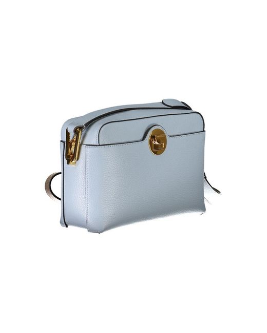 Coccinelle Blue Light Leather Handbag