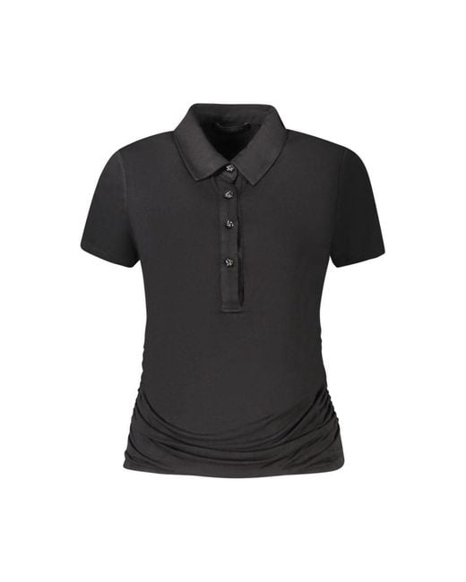 Guess Black Viscose Top