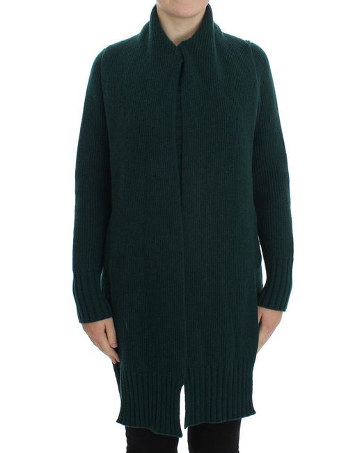 Dolce & Gabbana Green Knitted Cashmere Cardigan