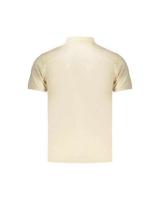 COVERI MOVING Natural Beige Cotton Men Polo for men