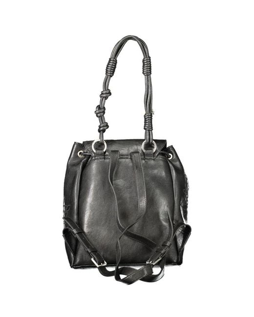 Desigual Black Polyurethane 's Mini Backpack