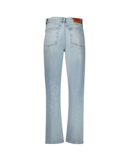 Calvin Klein Blue Straight Jeans