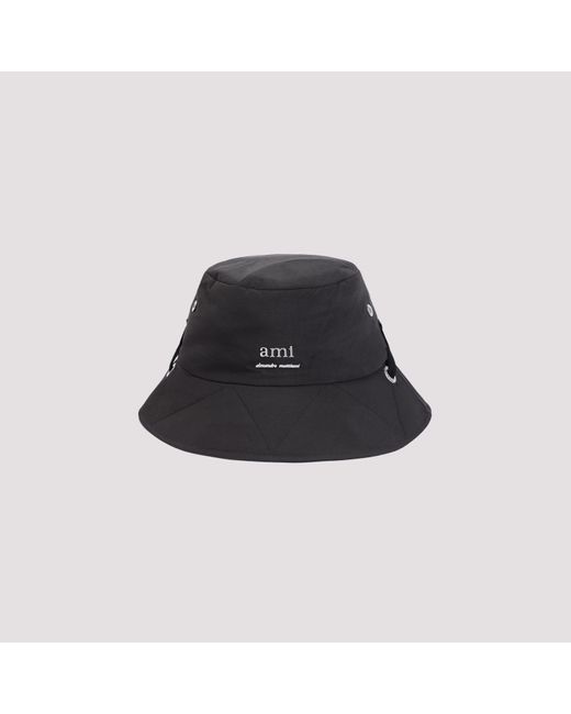 AMI Black Bob Polyde Hat for men