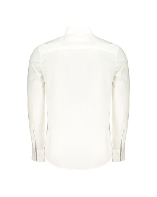North Sails White Cotton Men's Shirt for men