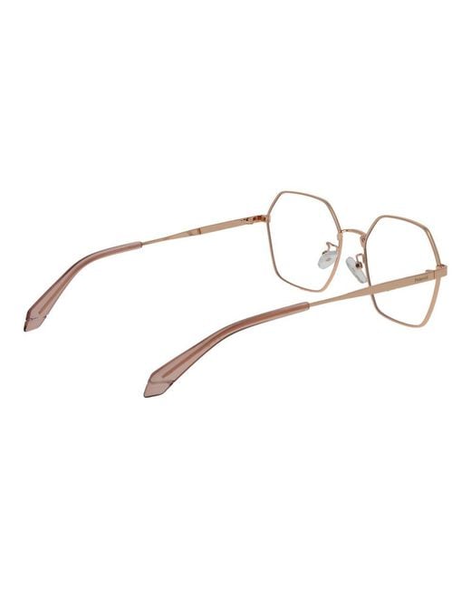 Polaroid Metallic Rose Gold Metal Glasses (frames)