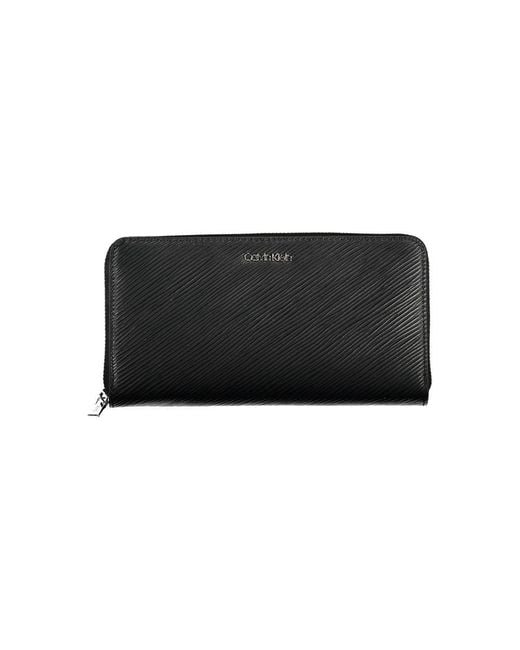 Calvin Klein Black Polyethylene Wallet