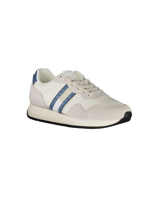 Tommy Hilfiger White Leather Sneaker for men