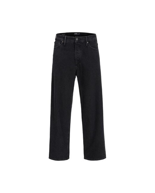 Jack & Jones Black Jack Jones Cotton Jeans & Pant for men