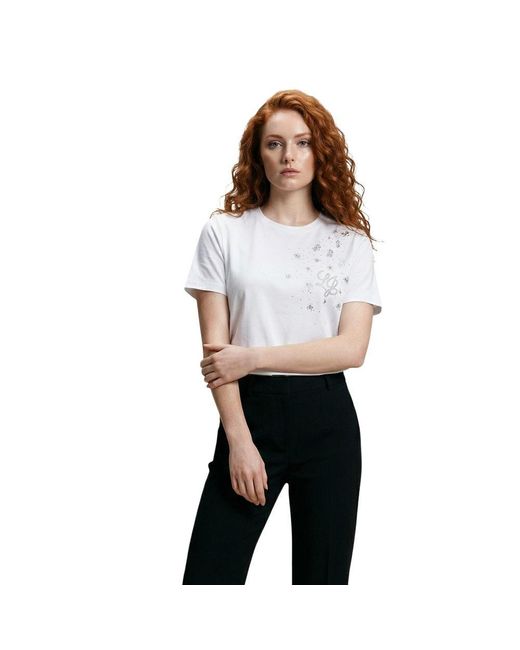 Liu Jo Black Cotton T-Shirt