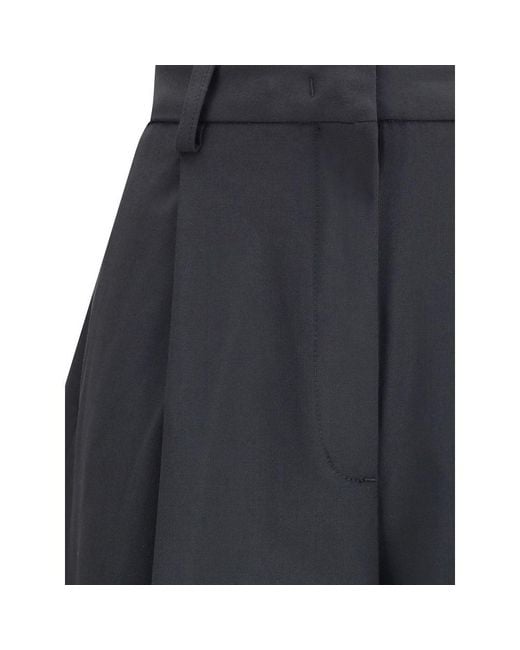 THE LATEST Blue Pleated Pants