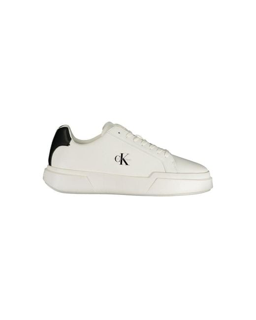Calvin Klein Multicolor White Polyurethane 's Sneaker