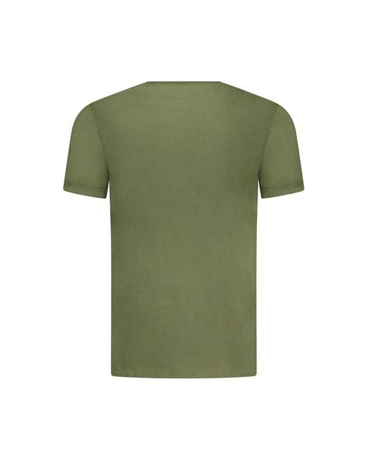 Aeronautica Militare Green Verde Cotton Mens Underwear Shirt for men