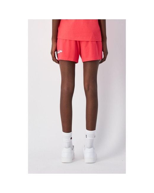 Champion Pink Cotton Shorts