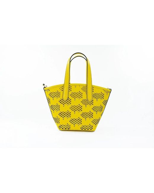 Michael Kors Yellow Kimber Small Daffodil Leather 2