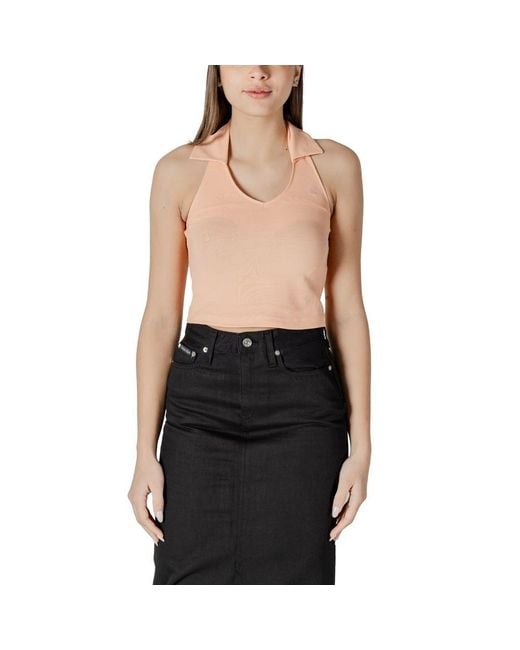 Calvin Klein Black Cotton Top