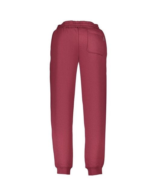 Converse Red Cotton Trouser for men