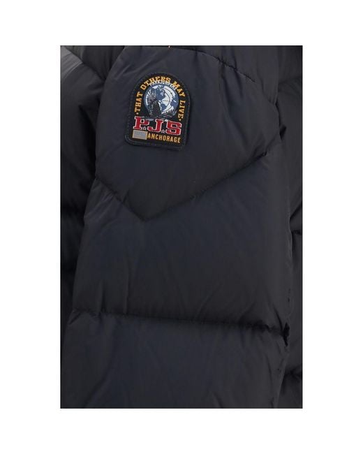 Parajumpers Blue Goose Down Full-Length Jacket
