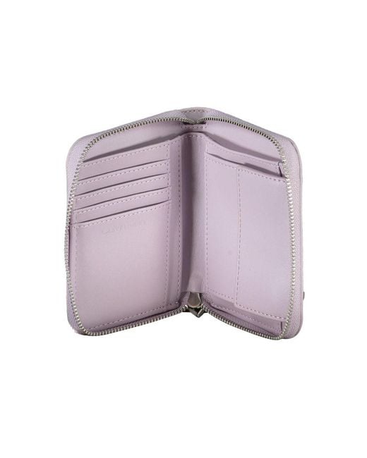 Calvin Klein Purple Polyester Wallet for men