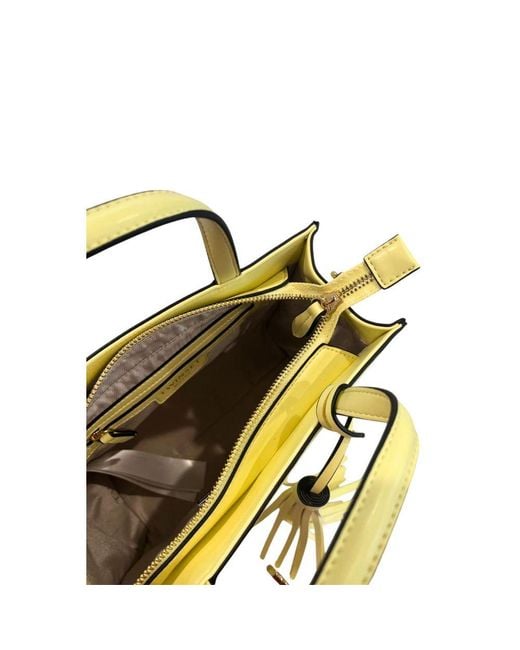 Twinset Yellow Pu Handbag