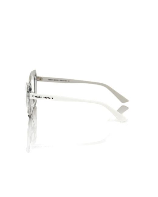 Frankie Morello Black Chic Cat Eye Designer Eyeglasses