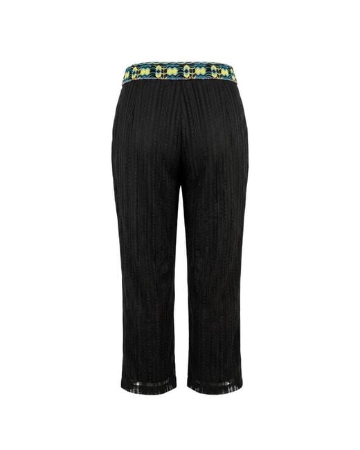 Trussardi Black Polyamide Pants