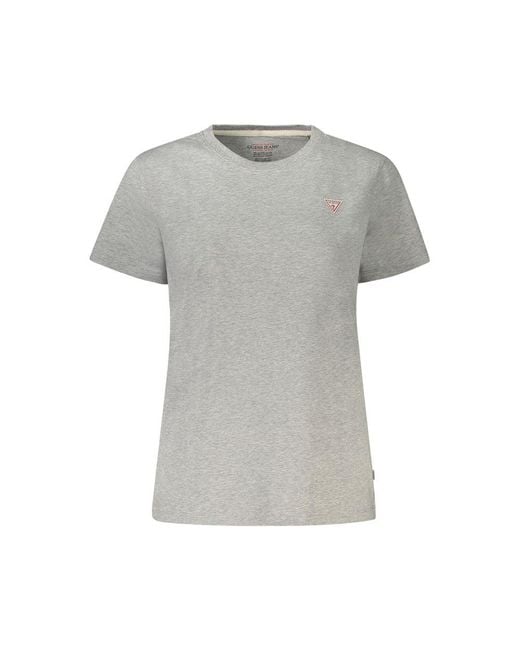 Guess Gray Grigio Cotton T