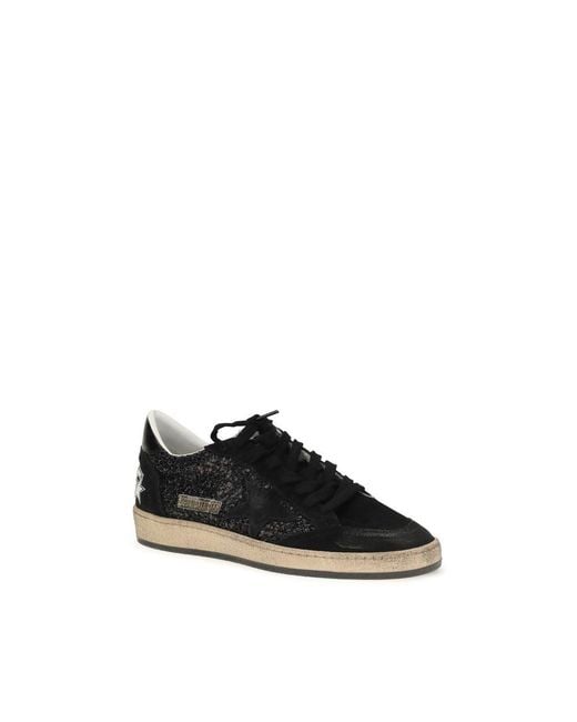 Golden Goose Deluxe Brand Black Calf Leather Bos Taurus Low Top Sneakers