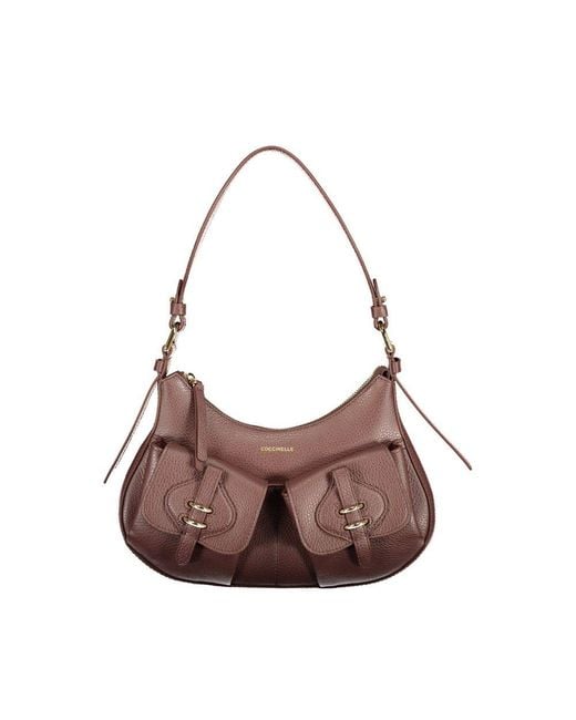 Coccinelle Brown Leather Handbag