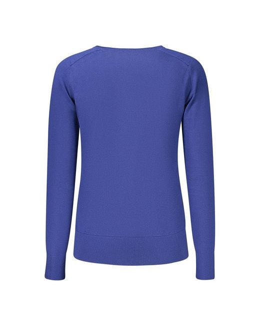 North Sails Blue Viscose 's Shirt