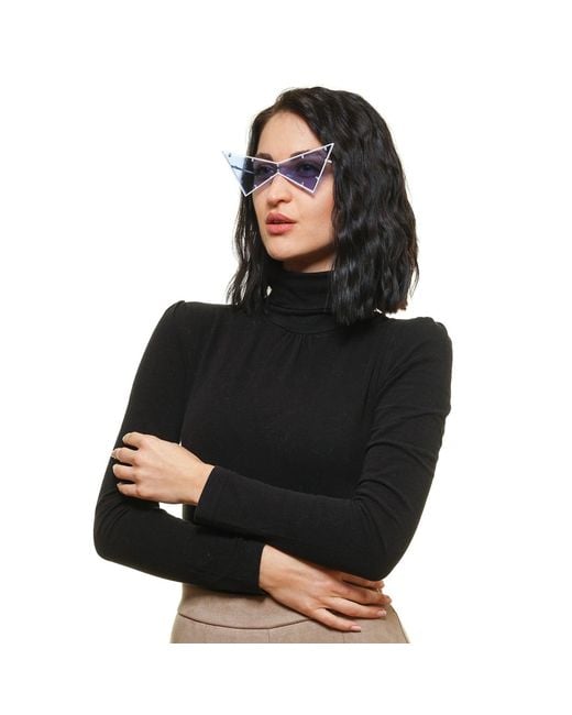 KENZO Black Plastic Sunglasses