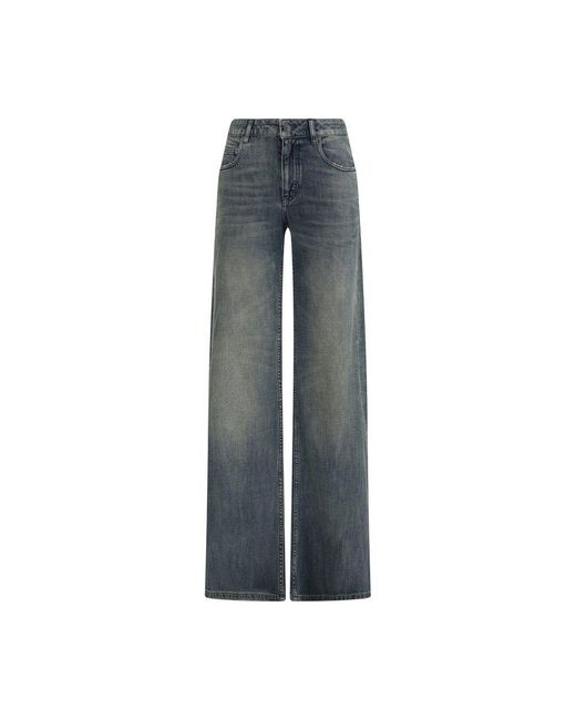 Balenciaga Blue Cotton Jeans Denim