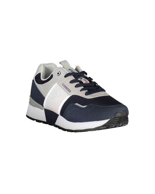 Carrera Blue Polyester Sneaker for men
