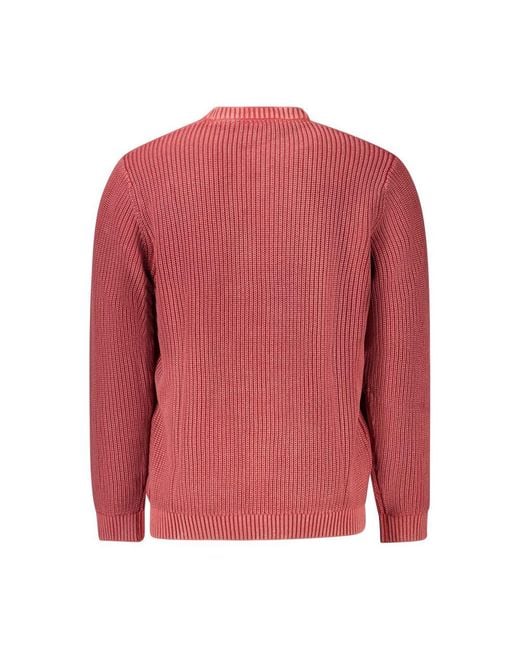 Pepe Jeans Cotton Sweater in Red for Men Lyst