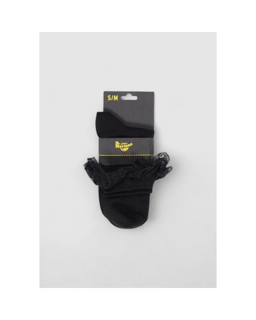 Dr. Martens Black Polyester Sock