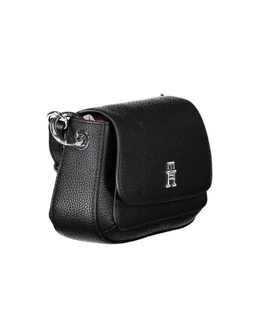 Tommy Hilfiger Black Polyethylene Handbag