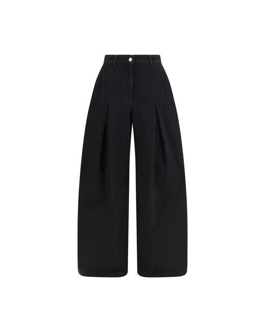 Dolce & Gabbana Black Cotton Jeans Denim