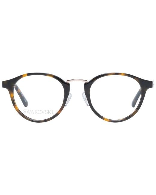Swarovski Metallic Brown Optical Frames
