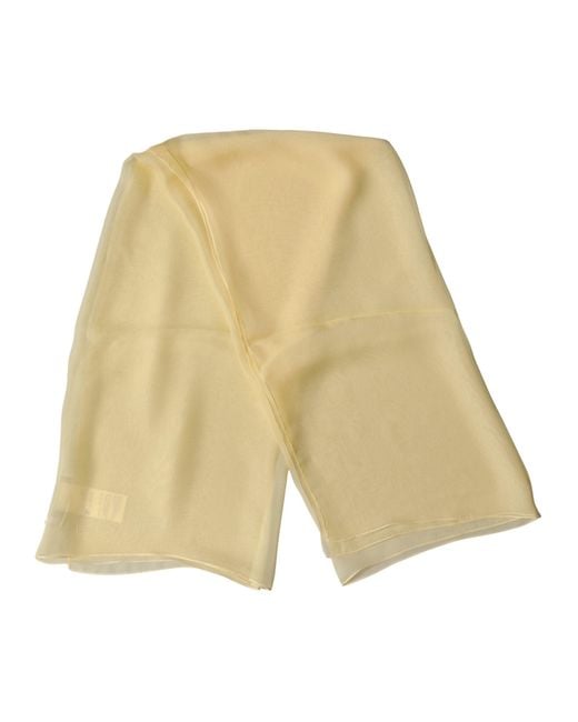 Dolce & Gabbana Natural Light Silk Wrap Shawl Foulard 100Cm X 99Cm Scarf