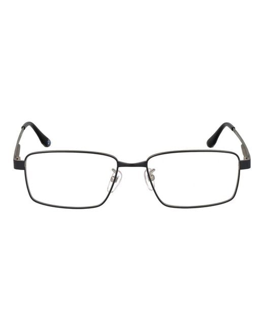 BMW Metallic Gray Metal Glasses (frames) for men