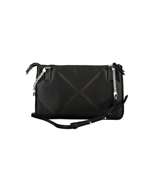 Calvin Klein Black Polyester Shoulder Bag