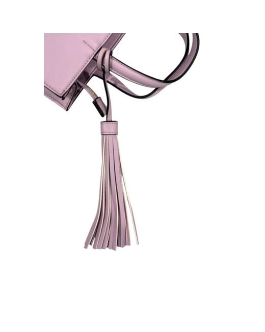 Twinset Purple Pu Handbag