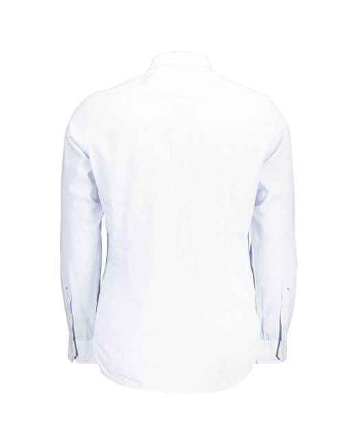 U.S. POLO ASSN. Light Blue Cotton Men Shirt for men