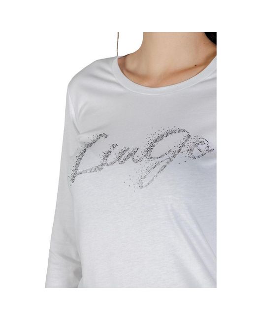 Liu Jo Blue Cotton Long Sleeve